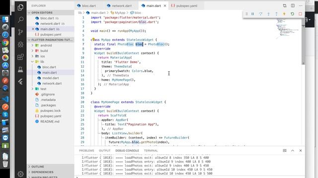 Flutter 96 Unbounded/Infinite Pagination with Future Builder and List View