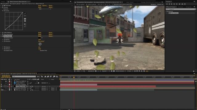 Particular Falling Leaves Tutorial смотреть онлайн