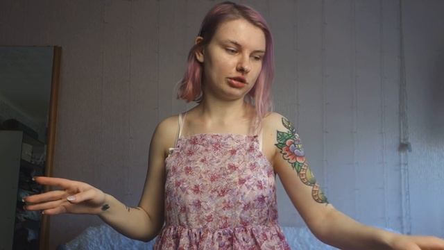 Шьем платье из бабушкиных штор DIY