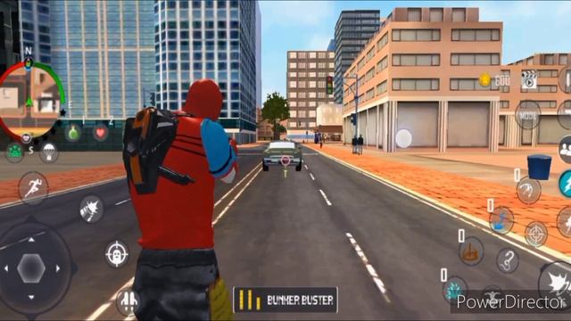 Spider Rope Hero Ninja Gangster Crime Vegas City #8 - Android Gameplay смотреть онлайн