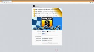 Получаем стим ключ Racer 8