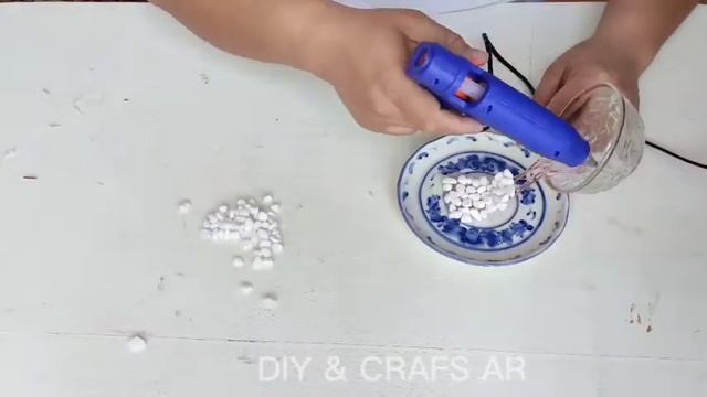 Подарок своими руками. Парящая чашка с золотом// DIY gift. Floating cup of gold