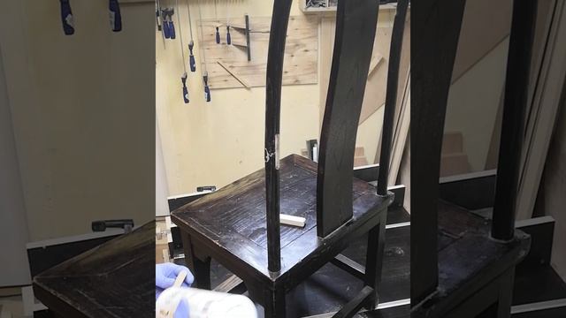 Ремонт спинки стула смотреть онлайн