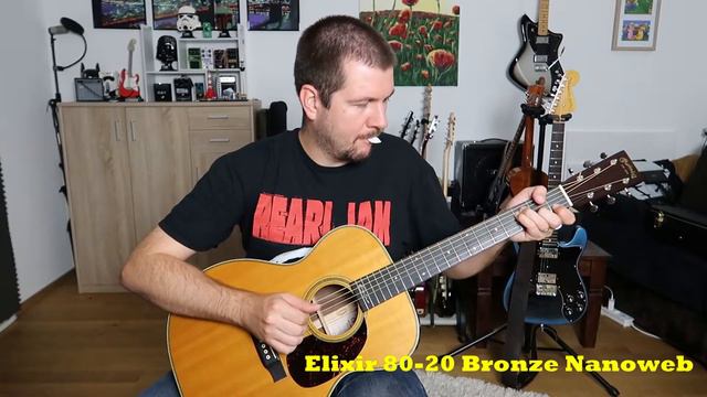 Best SOUNDING Acoustic STRINGS? | Elixir Phosphor vs 80/20 Bronze & Martin Monel смотреть онлайн