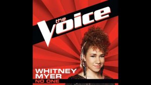 Whitney Myer | No One | Studio Version | The Voice 2