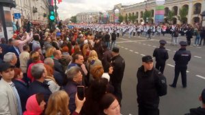 СПб барабаны парад Физкультурников