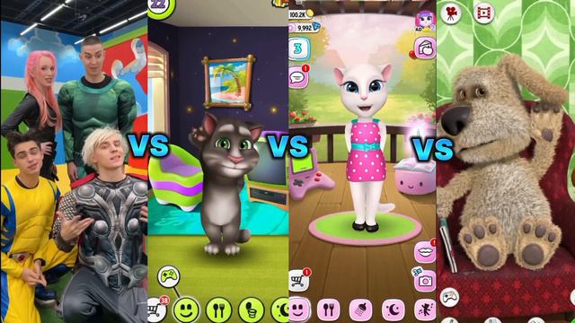 Том, Анджела и Бэн перепели песню - Лама Мама| Влад А4| Том VS Angela VS Ben VS А4 #remix #песни202 смотреть онлайн