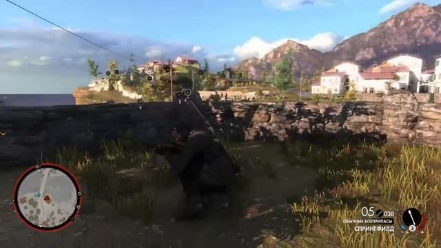 Sniper Elite 4 прохождение в двоём №1