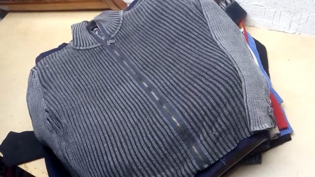 Мешок № 27117. Свитера мужские. Экстра. Австрия. Арт 3010. вес 30кг.