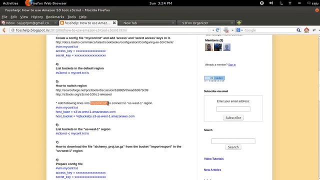 How to use Amazon S3 tool s3cmd смотреть онлайн