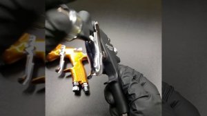 AIR GUNSA AZ4 HTE-S  или DEVILBISS GTI PRO LIGHT зачем платить больше !