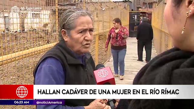 San Martín de Porres: hallan cadáver de mujer en el río Rímac смотреть онлайн