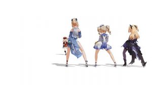 【MMD Genshin Impact】Bla Bla Bla (Klee Banner and Jean)