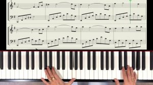 Lolita - Ennio MORRICONE - Piano tutorial with sheet music & note names