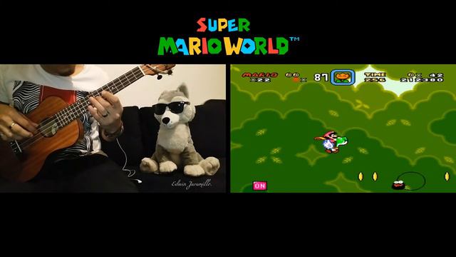 Super Mario World - Athletic Theme (UKULELE) смотреть онлайн