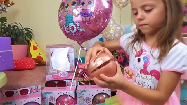 ПОДАРКИ на День Рождения Насти ИГРУШКИ для детей Собачка Chi Chi Love Пони LOL surprise