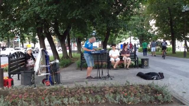 Краснодар. Уличный музыкант! / Musician On The Street! Krasnodar.