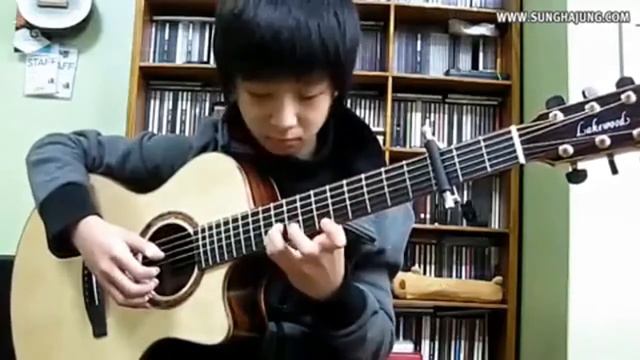 Титаник на гитаре(нереально красиво играет) смотреть онлайн