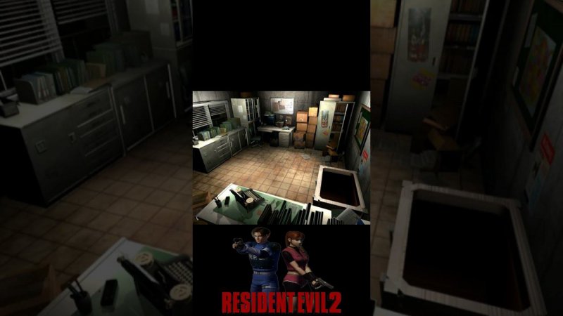 Resident Evil 2 Комната сохранений #shorts