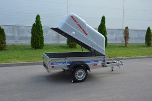 Прицеп Тавиалс А2012 с пластиковой крышкой, небольшой отчет  об эксплуатации за год, плюc Новинка