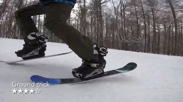 Skiboard Awesome!! RVL8 & Summit Skiboard Ride Comparison. смотреть онлайн
