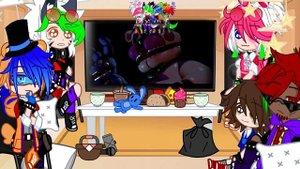 [FNaF] Security Breach react to Join us for a bite[]Sister Location song[]Part 19[] Lazy-