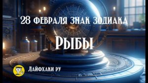 28 февраля знак зодиака рыбы