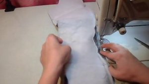 Карман в шве с молнией