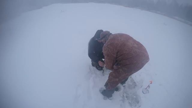 Зимняя рыбалка 25 декабря  на жерлицы испытание аэроглисера смотреть онлайн