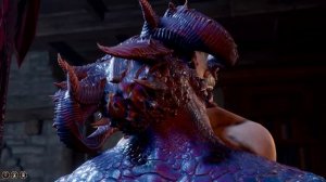 Evil Astarion romance scene (your last night alive) Baldur's Gate 3