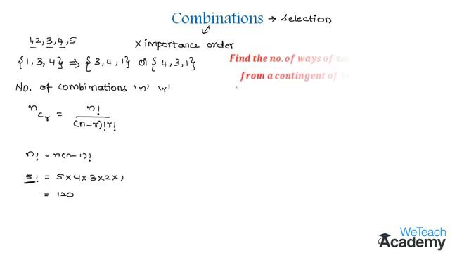 011-Introduction To Combinations ⧸ Permutations And Combinations ⧸ Maths Algebra