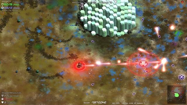 Devader demo footage, twin-stick madness смотреть онлайн