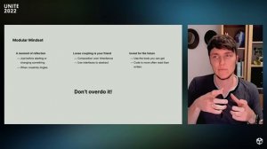 How to adopt a modular code workflow for your team ｜ Unite 2022