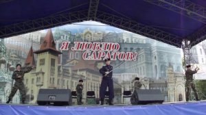 Фланкировка казачьими  шашками  Волжские казаки