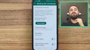 O JEITO CERTO DE CONFIGURAR O BACKUP NO WHATSAPP