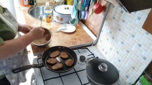 Оладьи из печени кролика.