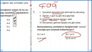 Sözcükte Anlam 8.Sınıf LGS | 8.Sınıf Türkçe | Sözcükte Anlam Soru Çözümü  | Kelimede Anlam 8.Sınıf