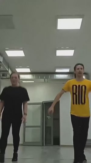 Алексей и Елена - Shuffle (Шаффл) видео с тренировок ТСК Территория Танца Ярославль современные