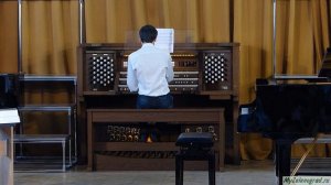 Л. Моцарт. "Волынка". Исполняет Михаил Герль (орган, 5 кл.)