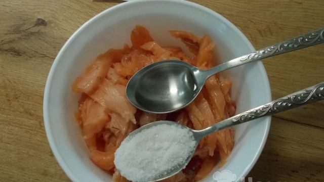 Хе из форели с морковью