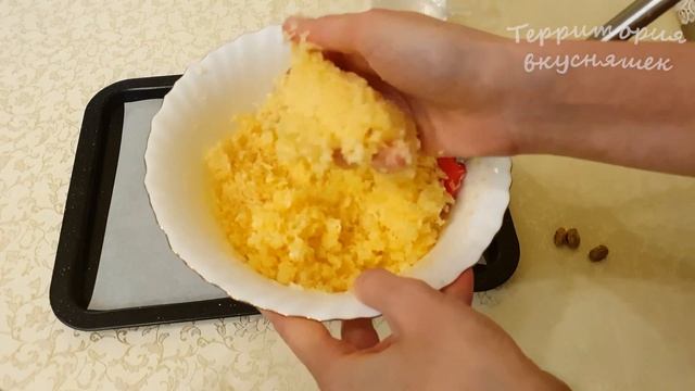 Печенье БЕЗ МУКИ за 20 минут, из Кокосовой стружки, Кокосанка из трех ингредиентов Быстрая выпечка.