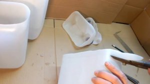 Plastikowe pojemniki własnej roboty - Plastic containers DIY