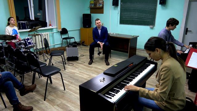 Пианист Олег Стариков /Джазовый мастер-класс по работе с ансамблем в Красноярске. ВТОРАЯ ВСТРЕЧА