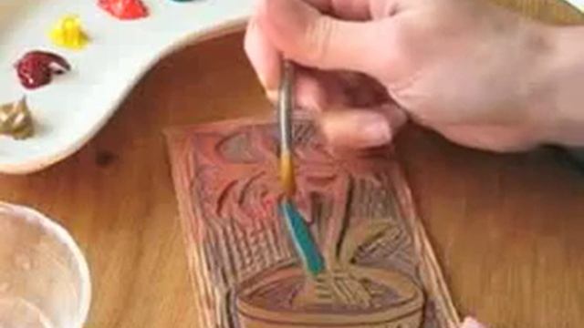 Linoleum Relief Printing смотреть онлайн