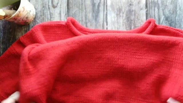 Футболка спицами для начинающих. Экспресс мастер-класс. Пуловер спицами.