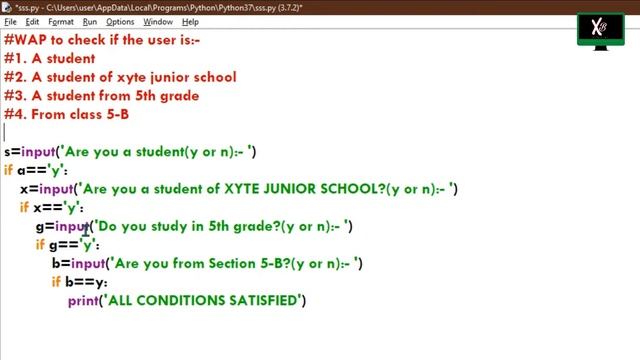 Examples on NESTED if-else Statements | Class 11 Python CS CBSE | #Class11CS