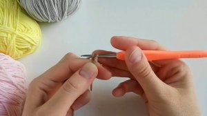?ВОЗДУШНЫЕ ПЕТЛИ КРЮЧКОМ, ЦЕПОЧКА ИЗ ВОЗДУШНЫХ ПЕТЕЛЬ. HOW TO CROCHET AIR LOOPS.