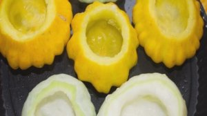 Патиссоны гриль