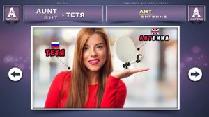Aunt - Тетя. Английские Слова методом Ассоциаций. Мнемотехника.