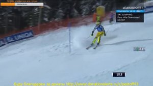Горные лыжи. Кубок мира.Земмеринг. 👧 Женщины. 🎿 Слалом. 2-я попытка. Прямая трансляция